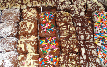 assorted brownies